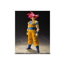 BANDAI Dragon Ball SUPER S.H. Figuarts Super Saiyan God Son Goku-JuguetesSol-Lo nuevo