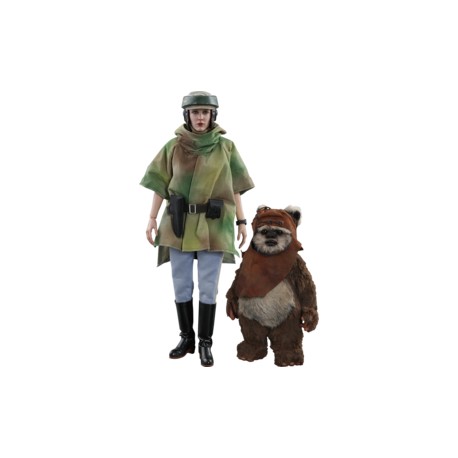 Hot Toys Star Wars Episode VI: Return of the Jedi - Princess Leia & Wicket Preventa-JuguetesSol-Lo nuevo