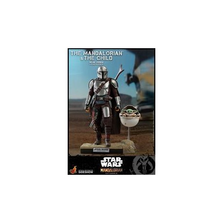 Hot Toys The Mandalorian - The Mandalorian and The Child (Deluxe) 1/6 Preventa-JuguetesSol-Lo nuevo