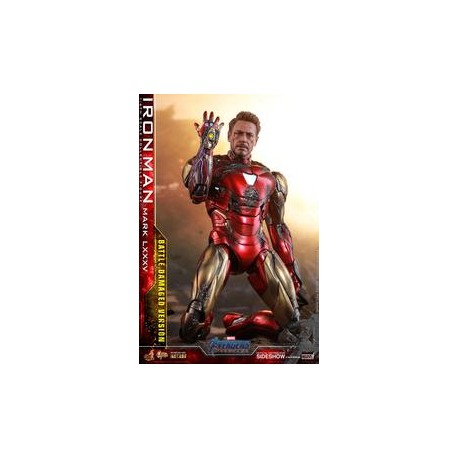 Hot Toys DIECAST - Avengers: Endgame - Iron Man Mark LXXXV (Battle Damaged Version) Special Edition  Preventa-JuguetesSol-Figura