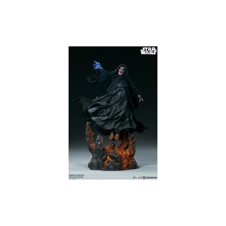 Sideshow Star Wars Statue - Darth Sidious Mythos - preventa-JuguetesSol-Figuras Premium