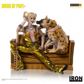 IRON Studios: Birds of Prey - Harley Quinn Bruce Deluxe Escala 1/10 - preventa-JuguetesSol-Lo nuevo