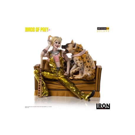 IRON Studios: Birds of Prey - Harley Quinn Bruce Deluxe Escala 1/10 - preventa-JuguetesSol-Lo nuevo