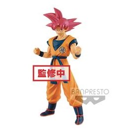 Banpresto Dragon Ball Super Choukoku Buyuden - Goku SSJ God-JuguetesSol-Lo nuevo