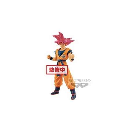 Banpresto Dragon Ball Super Choukoku Buyuden - Goku SSJ God-JuguetesSol-Lo nuevo