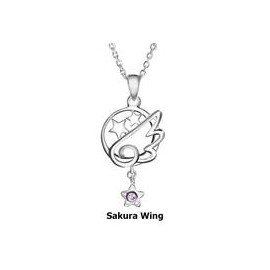 Cadena y Dije Sakura Card Captor Sakura Wing-JuguetesSol-Lo nuevo