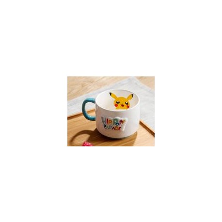 Taza Ceramica Hip Pop! Parade Pikachu-JuguetesSol-Lo nuevo