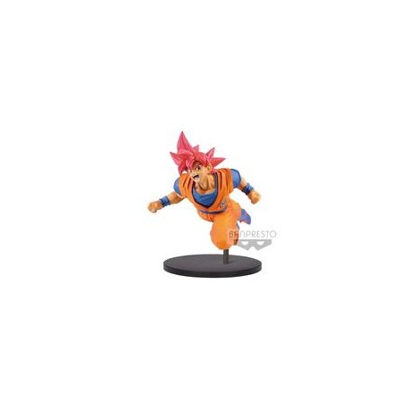 Banpresto Dragon Ball Super Fes - Goku SSJ God-JuguetesSol-Lo nuevo