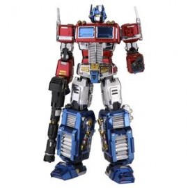 Metal Model Kit 3D Transformers G1 - Optimus Prime YM-L035G-C-JuguetesSol-Transformers