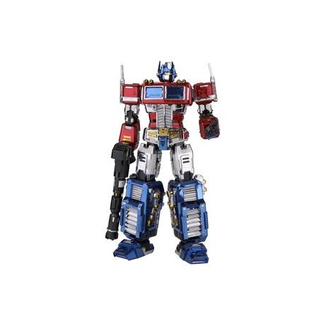 Metal Model Kit 3D Transformers G1 - Optimus Prime YM-L035G-C-JuguetesSol-Transformers