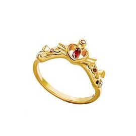 Anillo Sailor Moon Princess Serenity (Dorado)-JuguetesSol-Lo nuevo