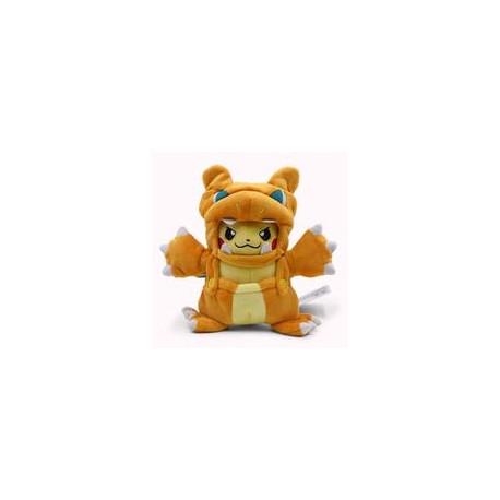Pokemon  Peluche Pikachu Disfraz Charizard-JuguetesSol-Lo nuevo