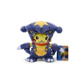 Pokemon Peluche Pikachu Disfraz Garchomp-JuguetesSol-Lo nuevo