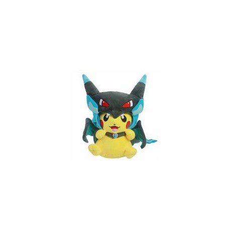 Pokemon Peluche Pikachu Disfraz Mega Charizard X-JuguetesSol-Lo nuevo