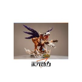 Dimension Power Studio Digimon Adventure - Metal Greymon (Resin Statue)-JuguetesSol-Lo nuevo