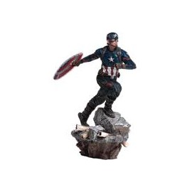 IRON Studios: Avengers Endgame - Capitan America Deluxe Escala 1/10 - preventa-JuguetesSol-Lo nuevo