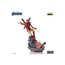 IRON Studios: Avengers Endgame - Iron Man Mark LXXXV Deluxe Escala 1/10 - preventa-JuguetesSol-Lo nuevo