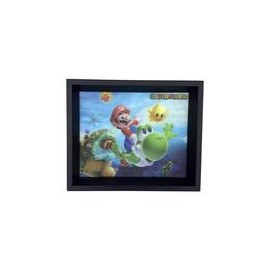 CUADRO LENTICULAR SUPER MARIO GALAXY-JuguetesSol-Videojuegos