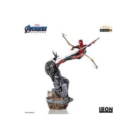 IRON Studios: Avengers Endgame - Iron Spider Vs Outrider Escala 1/10 - preventa-JuguetesSol-Lo nuevo