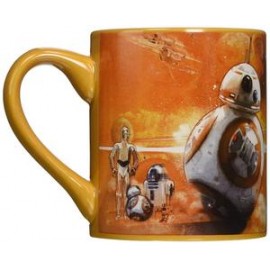 TAZA CERAMICA - BB-8 NARANJA-JuguetesSol-Lo nuevo