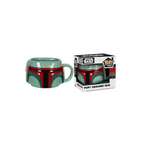 FUNKO TAZA CERAMICA - BOBA FETT-JuguetesSol-Lo nuevo