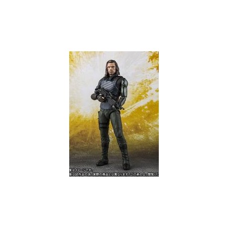 BANDAI S.H. FIGUARTS AVENGERS: INFINITY WARS - BUCKY & TAMASHII EFFECT IMPACT-JuguetesSol-Lo nuevo