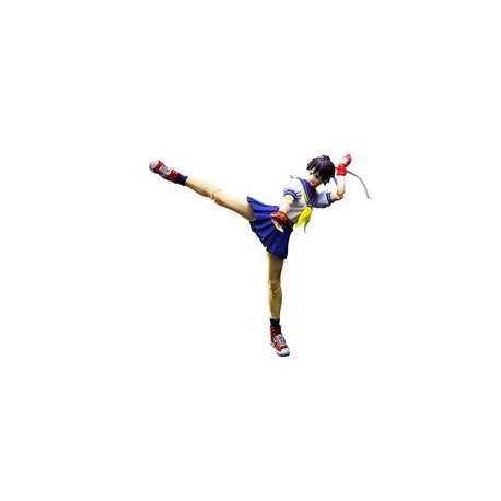 S.H. FIGUARTS STREET FIGHTERS SAKURA KASUGANO-JuguetesSol-Lo nuevo