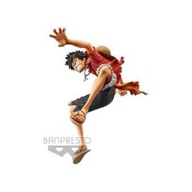 BANDAI Banpresto King of Artis One Piece Stamepede - Luffy-JuguetesSol-Lo nuevo