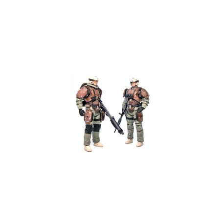 MCFARLANE HALO REACH TWO PACK UNSC TROOPER-JuguetesSol-Lo nuevo