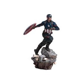 IRON Studios: Avengers Endgame - Capitan America Deluxe Escala 1/10 - preventa-JuguetesSol-Marvel