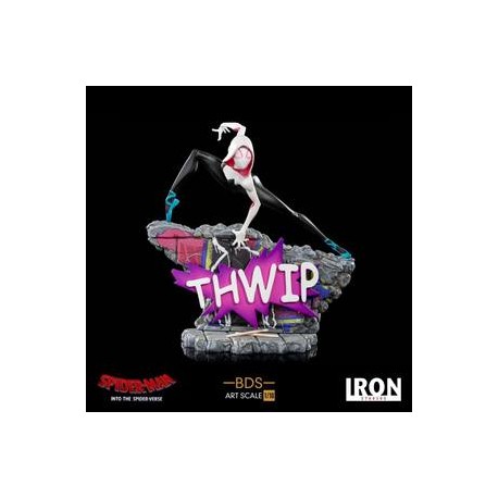 IRON Studios: Spider Verse - Gwen Escala 1/10 - preventa-JuguetesSol-Marvel