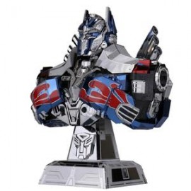 MU 3D Metal Model Kits Transformers - Optimus Prime Bust-JuguetesSol-Lo nuevo