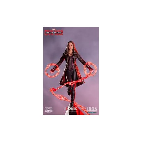 Iron Studios Scarlet Witch 1/10 - Captain America: Civil War-JuguetesSol-Marvel