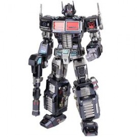 Metal Model Kit 3D Transformers G1 - Optimus Prime YM-L035-II-C Black Ver.-JuguetesSol-Lo nuevo